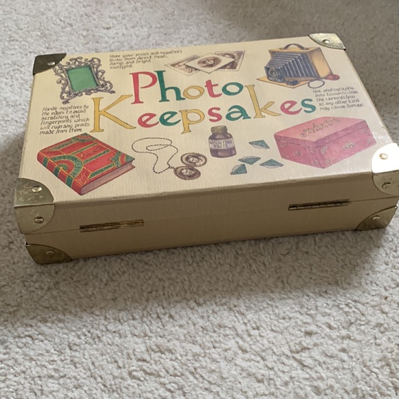 KEEPSAKES box with handle and 5 separate boxes insert - Picture 5 of 8